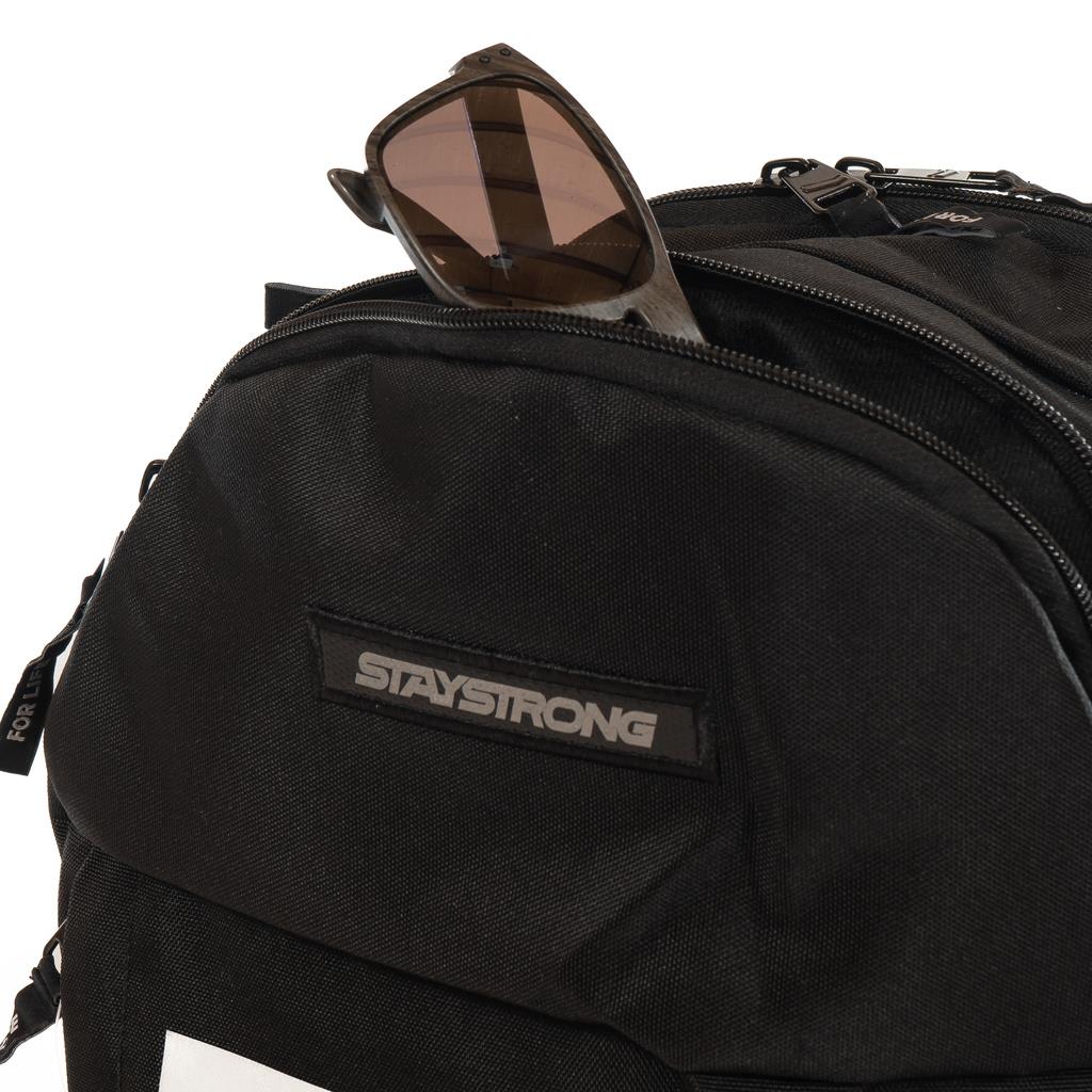 Stay Strong V2 Word Backpack - Black