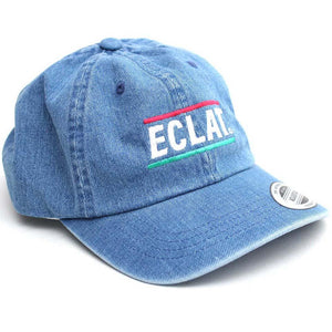 Eclat Pizza Place Embroidery Baseball Cap - Jeans