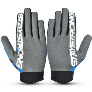 Stay Strong Chev Stripe Youth Guantes - Teal