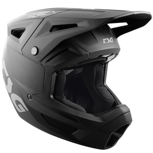 TSG Sentinel Full Colour Race Helm - Satin Black