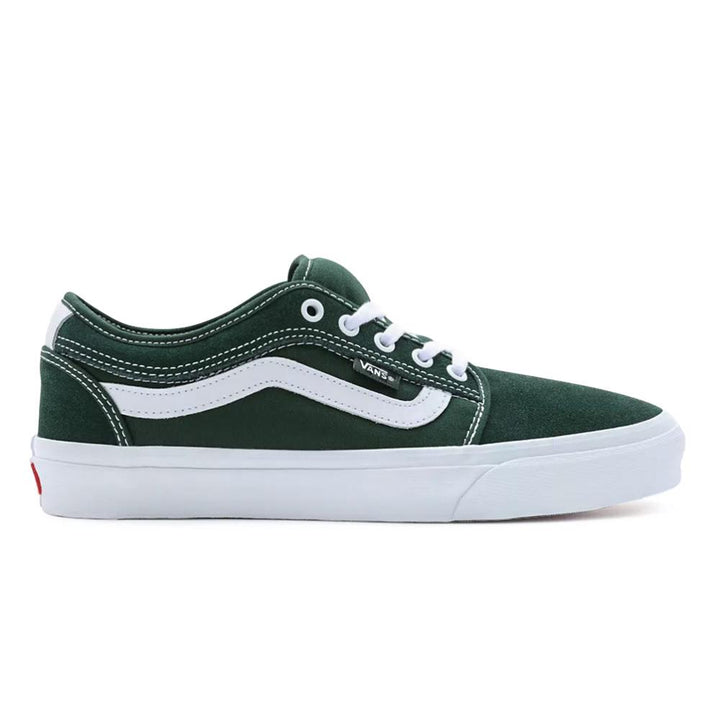 Vans Chukka Low Sidestripe - Verde scuro/Bianco