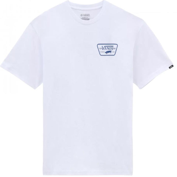 Vans Full Patch Maglietta - White/True Blue