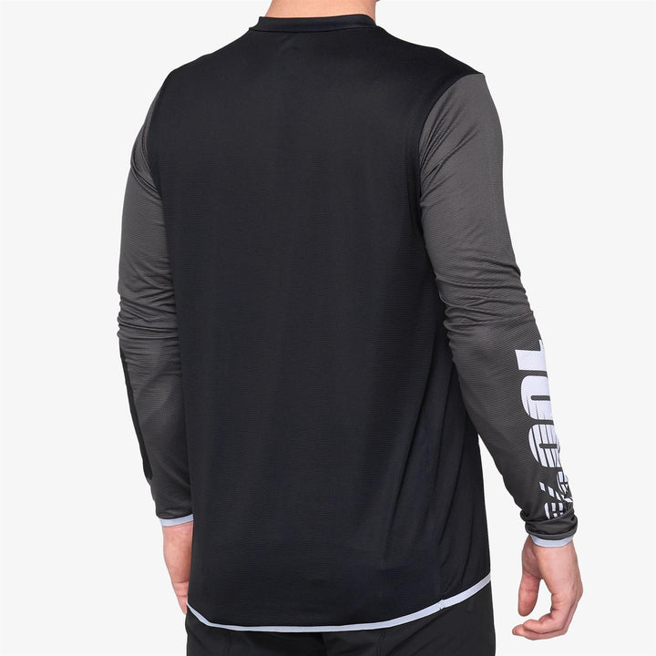 100% R-Core X Race Trikot - Schwarz