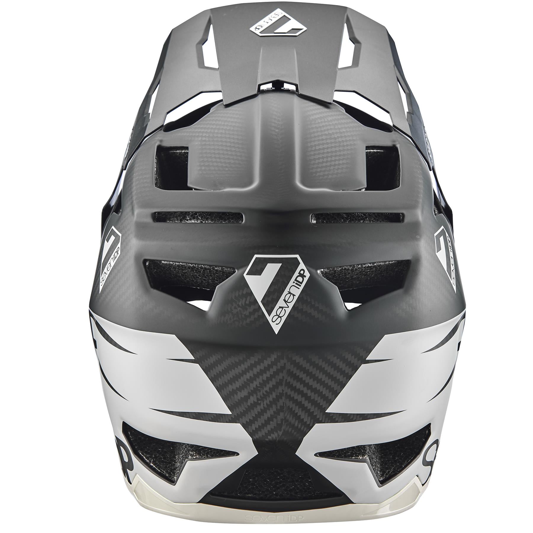 Seven iDP Project 23 Carbon Race Helmet - Cool Grey /Raw Carbon