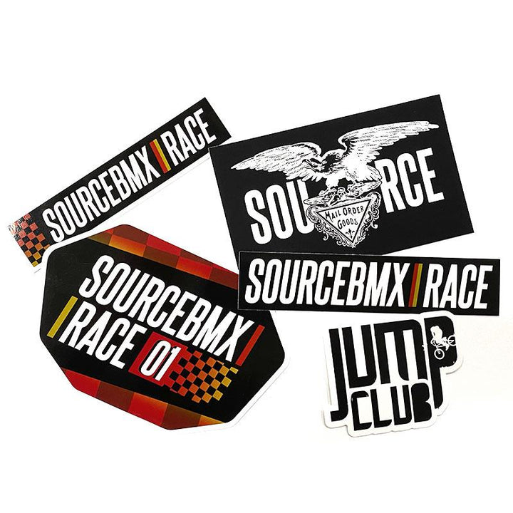Source BMX Pack de pegatinas Race