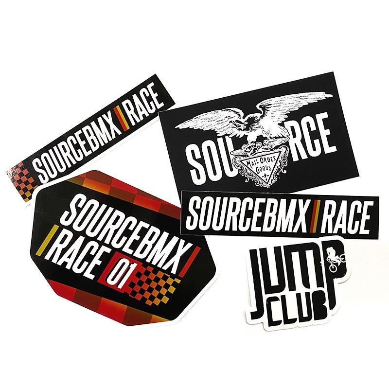 Source BMX Rennen Aufkleber Pack