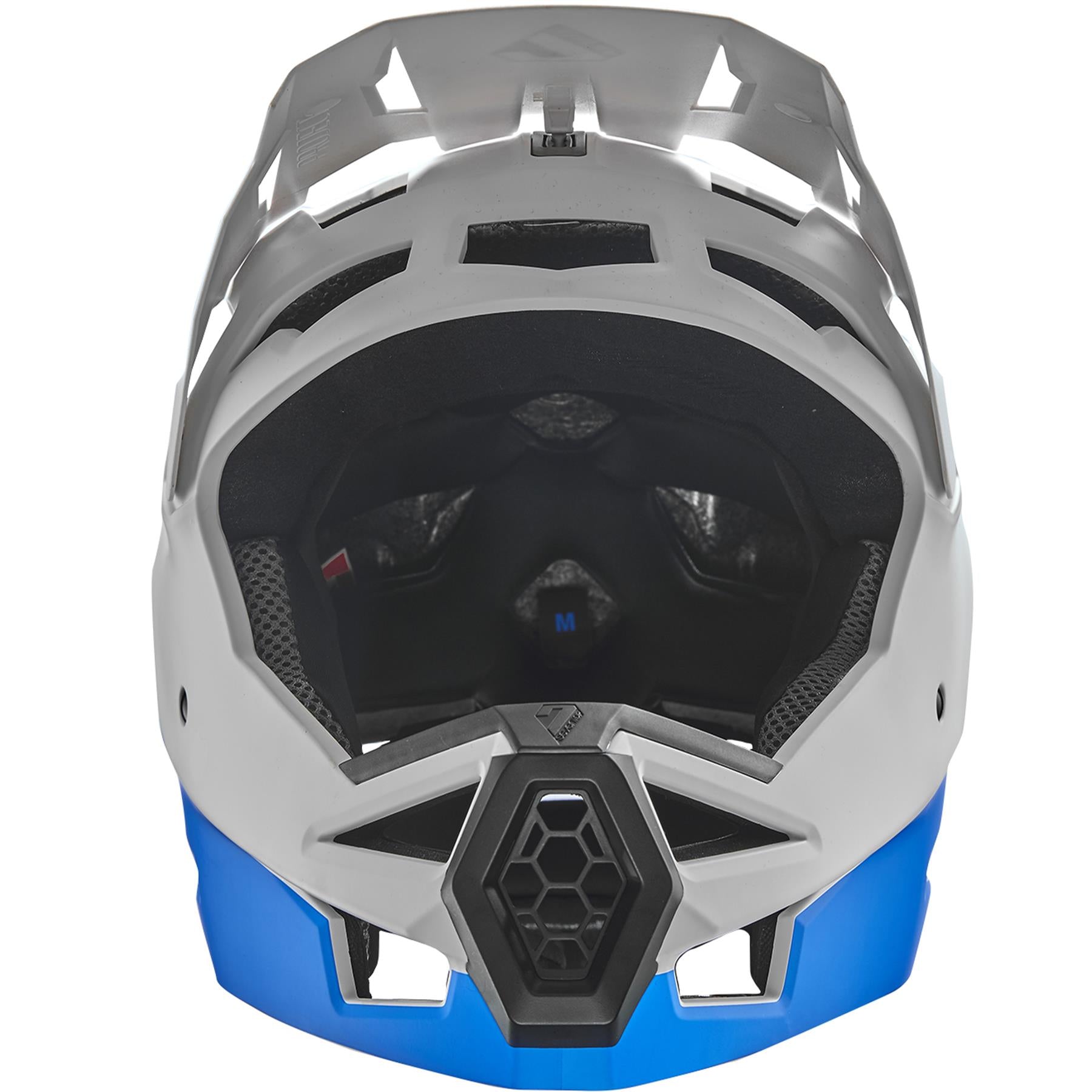 Seven iDP Project 23 ABS Race Helm - White/Blue