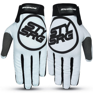 Stay Strong Staple 3 Guantes - White