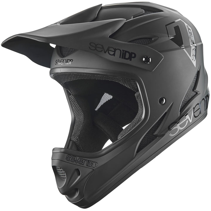 Seven iDP M1 Race Casco - Matt Black/Gloss Black