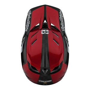 Troy Lee D4 Carbon Race Helm - Corsa Sram Red