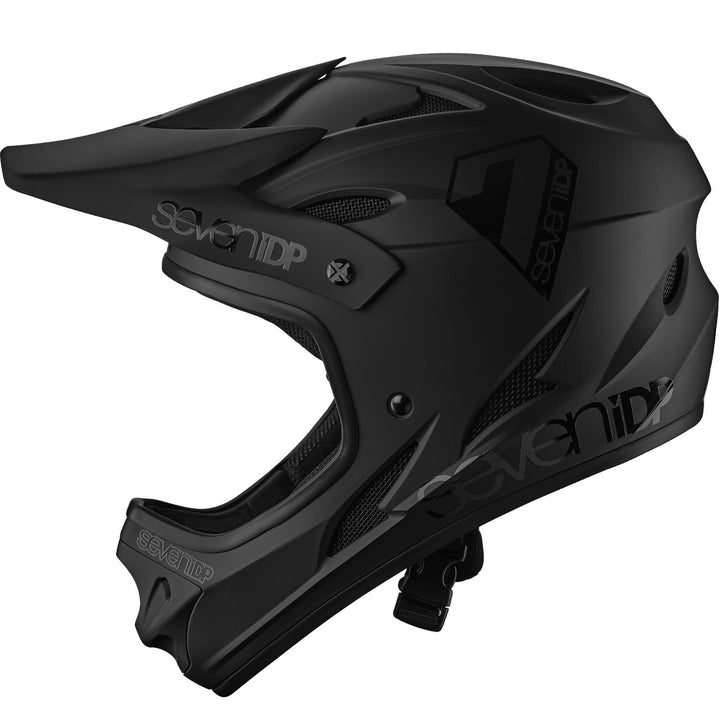 Seven iDP M1 Race Casco - Matt Black/Gloss Black