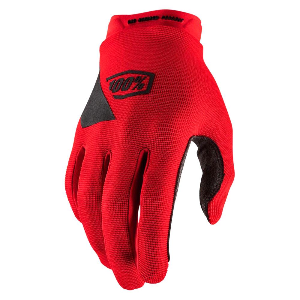 100% Ridecamp Race Handschuhe - Rot