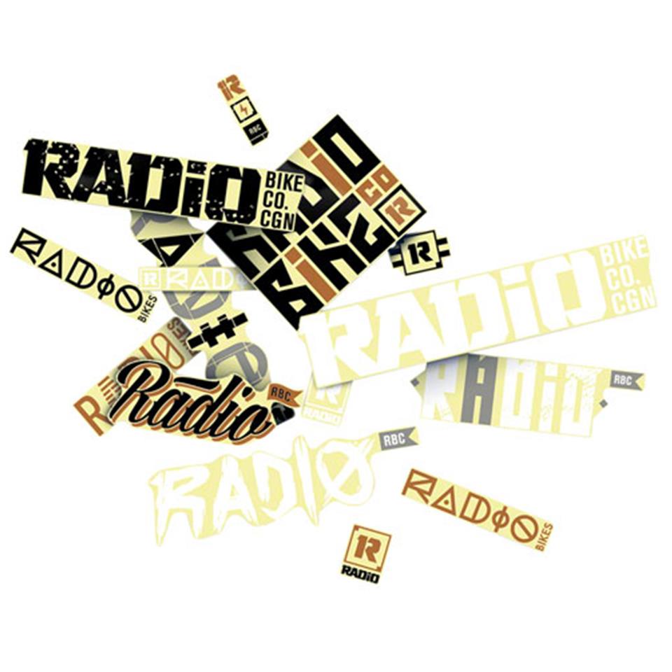 Radio 2020 Aufkleber Pack