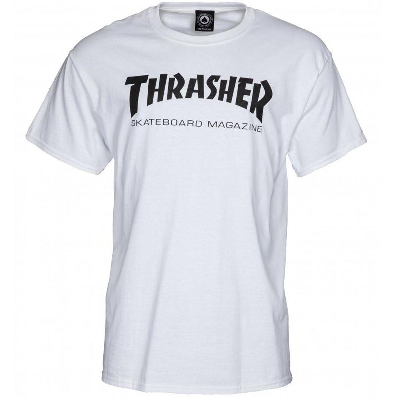 Thrasher Skate Mag Tee - White