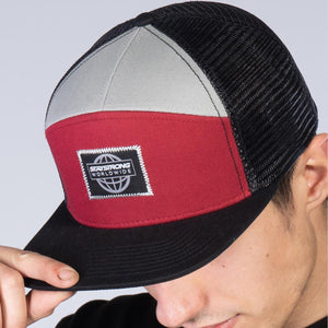 Stay Strong World Wide Snapback - Black/Maroon