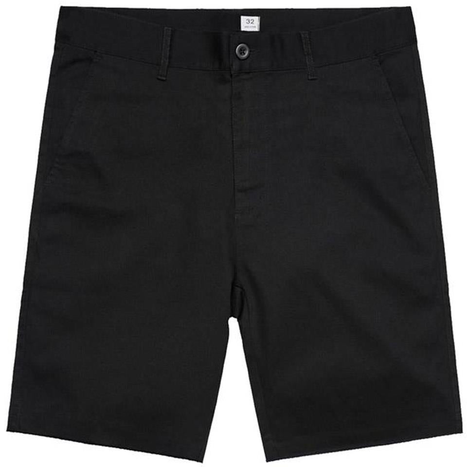 Cult Chino Cut-Off Shorts - Black