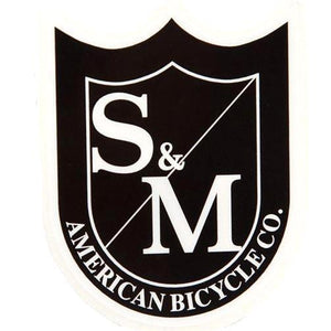 S&M Medium Shield Sticker