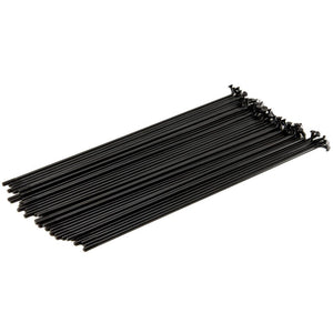 Source Stainless Spokes (Paquete de 40) - Negro