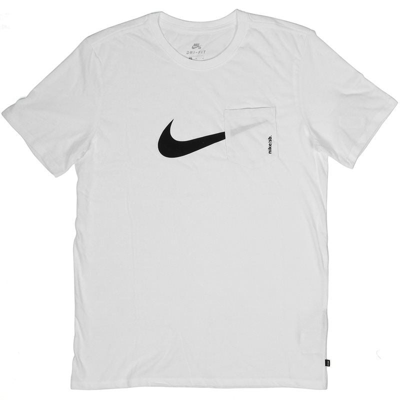 Nike SB Dri-FIT Pocket Tee - White