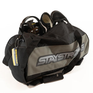 Stay Strong Word Duffle sac - Black