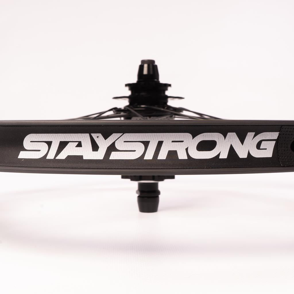 Stay Strong Carbon Reactiv 2 20" Disc Juegos de Ruedas de Carreras - Carbono/ 1.75