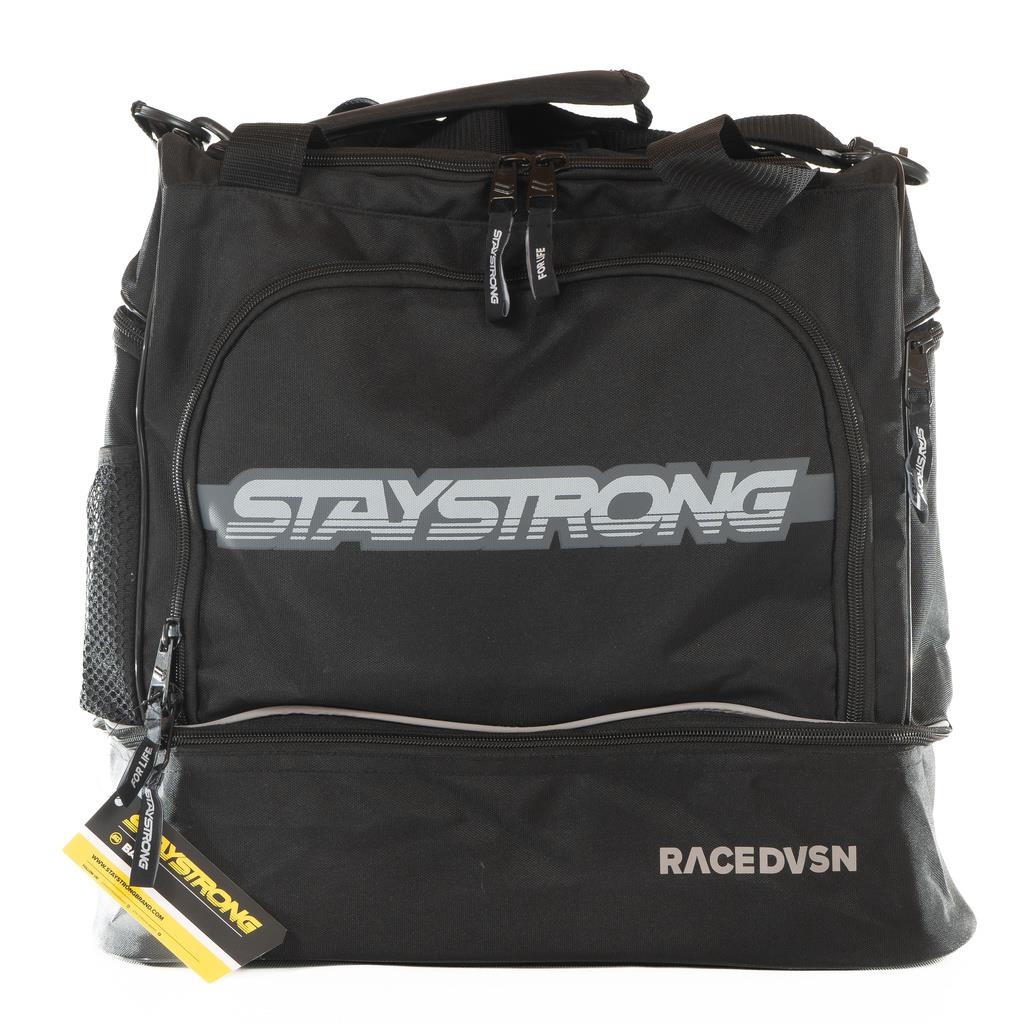 Stay Strong Race DVSN Helmet/Kit Tasche - Black