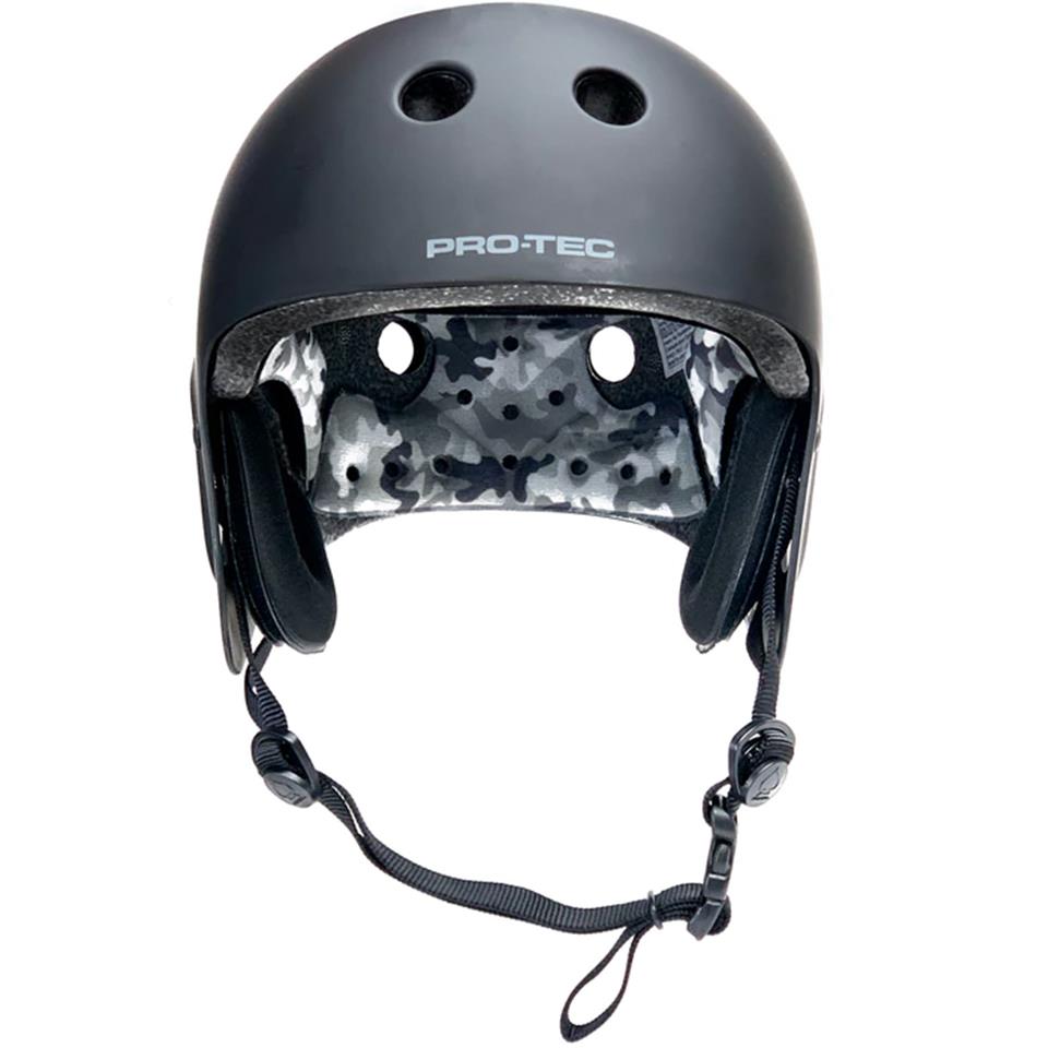 Pro-Tec Full Cut Cult Casque - Matte Black & Camo