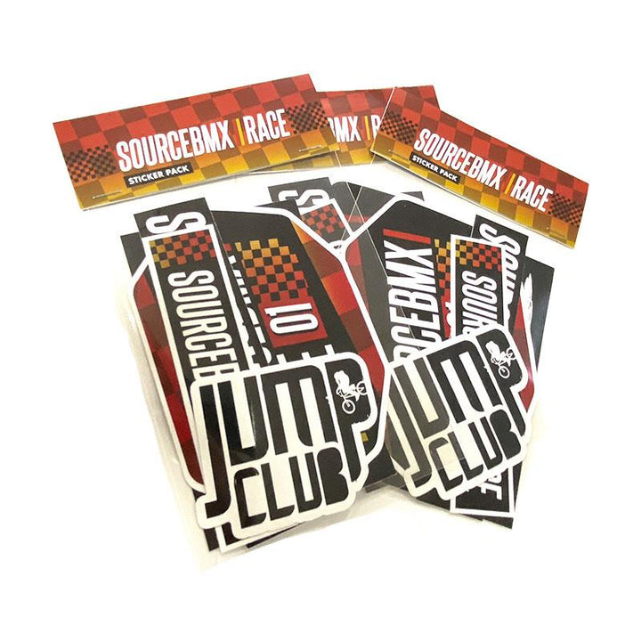 Source BMX Pack de pegatinas Race