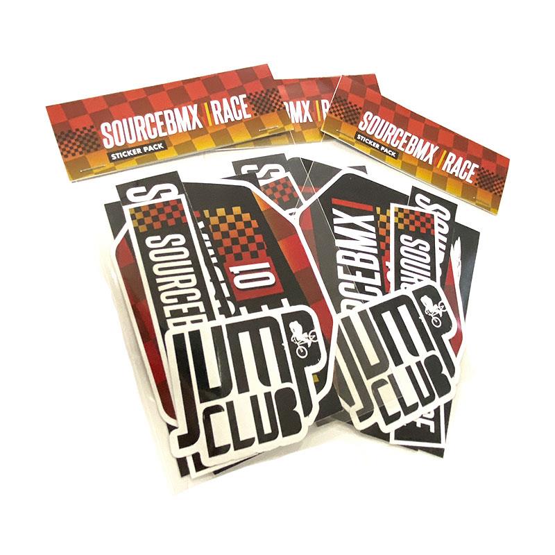 Source BMX Race Sticker Pack