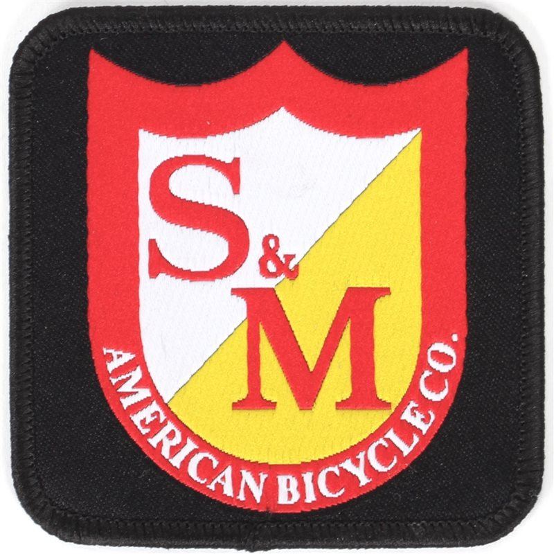 S&M Écusson de bouclier carré