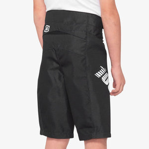 100% R-Core Race Youth Shorts - Black