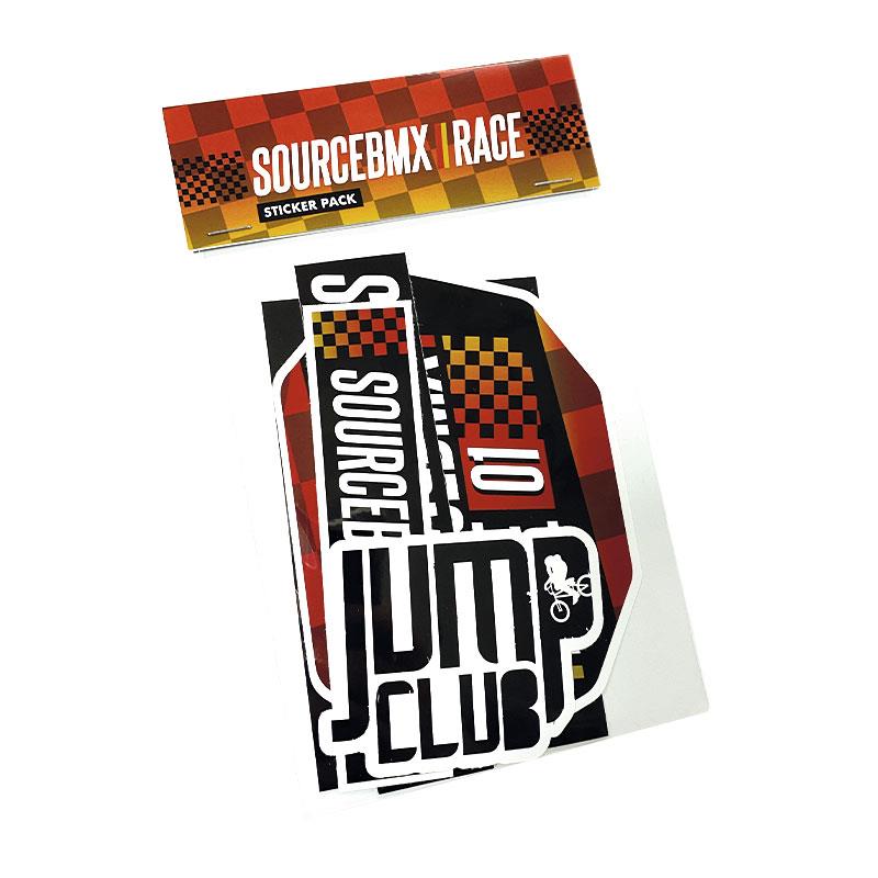 Source BMX Race Sticker Pack