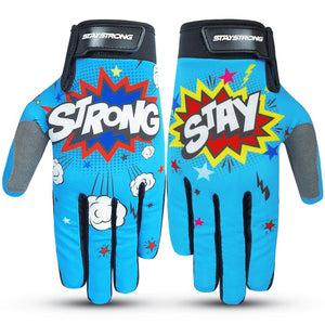 Stay Strong POW Guantes - Teal