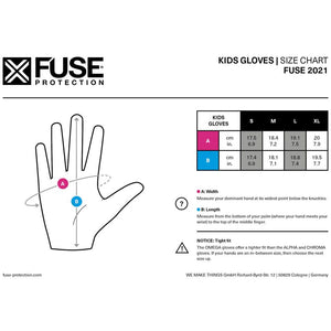 Fuse Alpha Youth Glove - Black