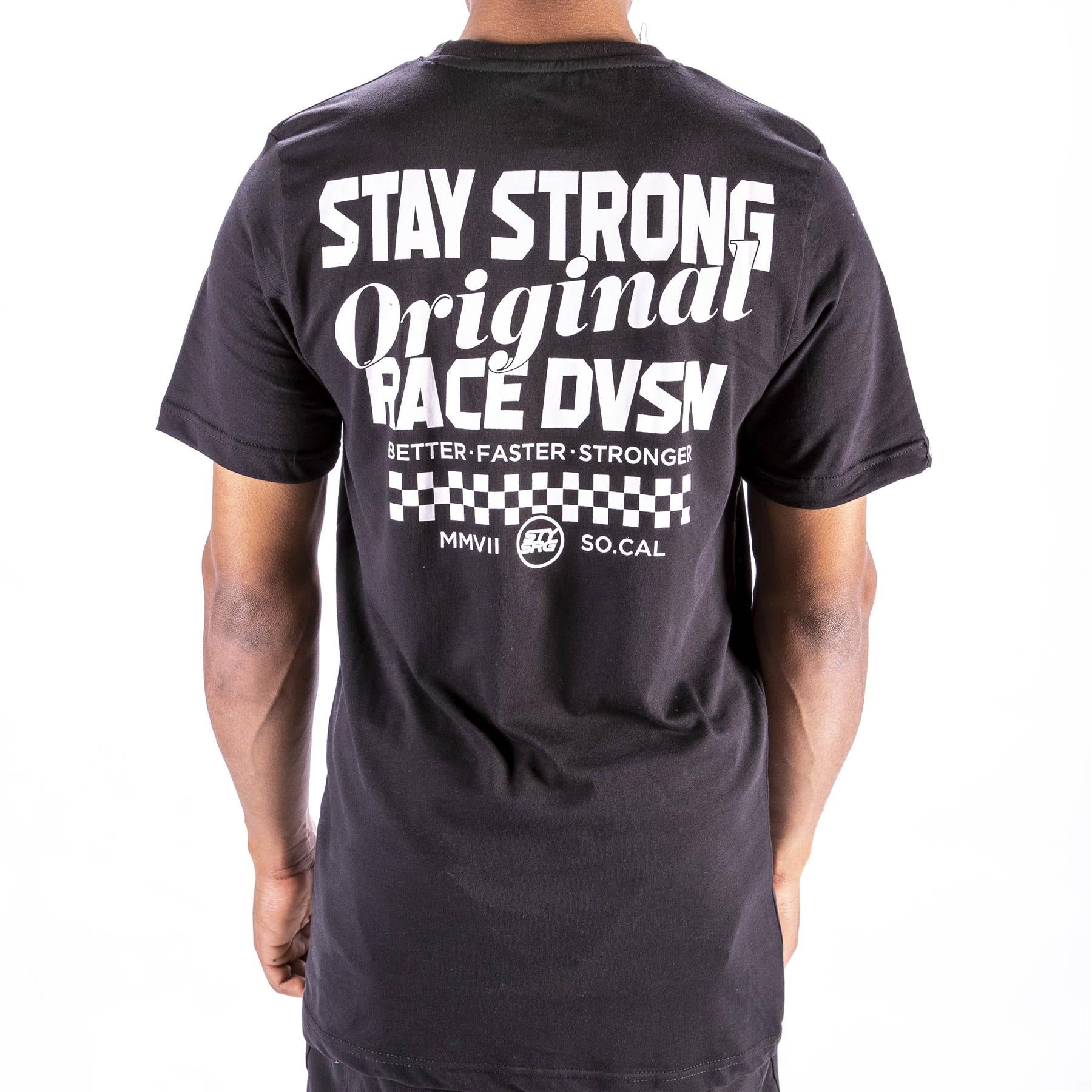Stay Strong Original Division T-Shirt - Black