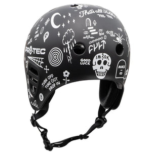 Pro-Tec Full Cut Cult Helmet - Matte Black