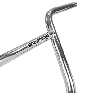 Stay Strong Chevron Straight Race Bars - 8.5"