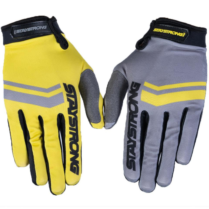 Stay Strong Opposite Guanti - Grey/Yellow