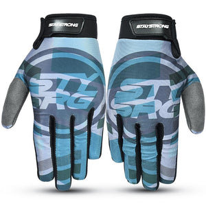 Stay Strong Icon Line Youth Guantes - Teal