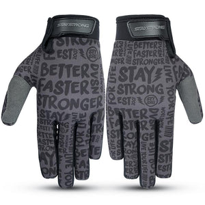 Stay Strong Sketch Handschuhe - Black/Black