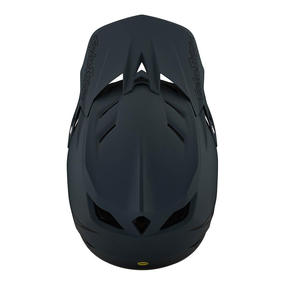 Troy Lee D4 Composite Race Helm - Stealth Grey