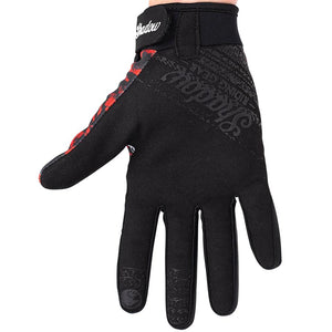 Shadow Conspire Gloves - Red Tie Dye