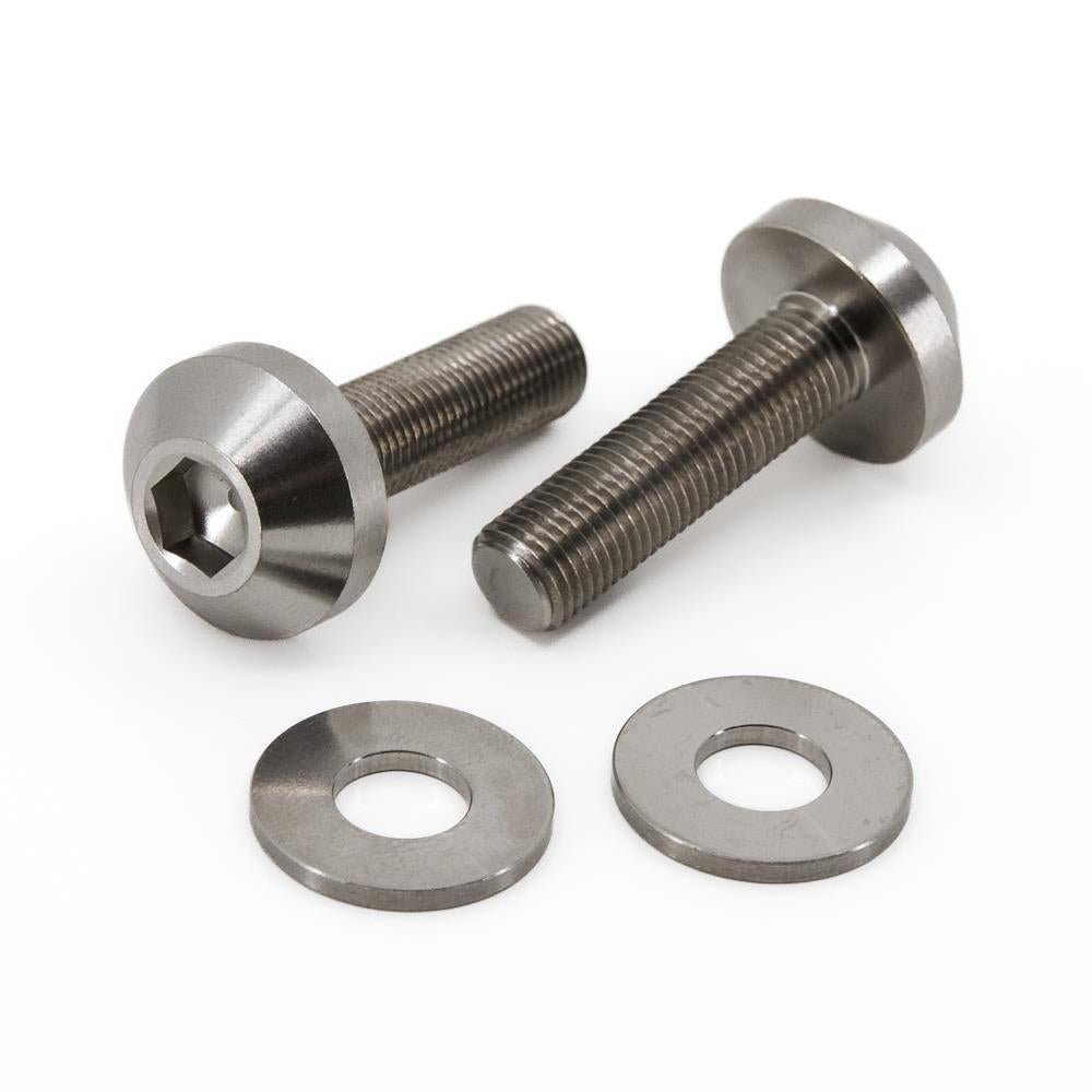 Source Titanium Female Flush Button Hub Bolts