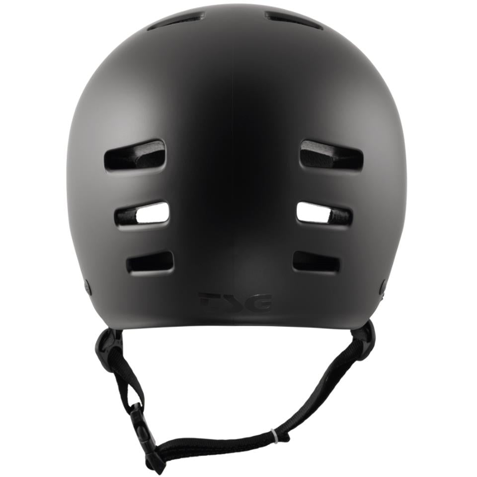 TSG Evolution Solid Colour Helmet - Satin Dark Black