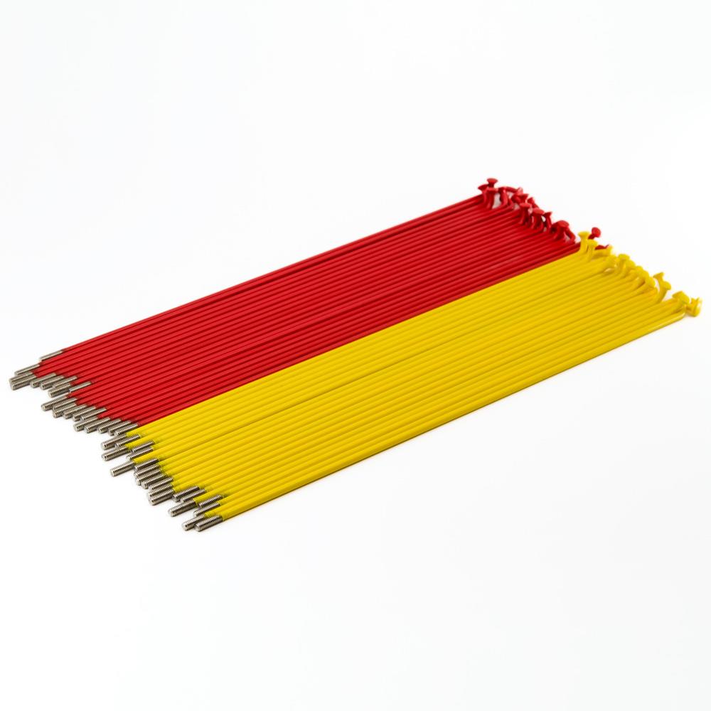 Source Spokes (Pattern 50 50) - Red/Yellow